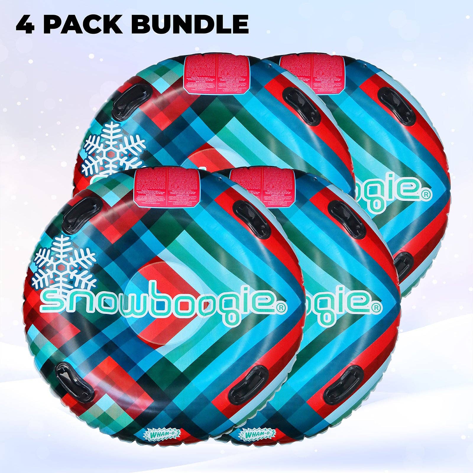 Sixale - Wholesale Sporting Game - Kids & Baby - Wham-O Snow Boogie Air Tube 48" (Line pattern/Snow pattern)10