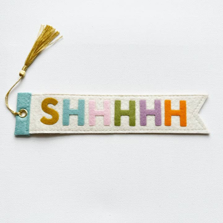 SHH Flag Bookmark (Pastel) for wholesale by Milo & Mollie