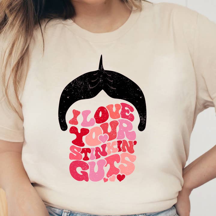 T-shirt - Hou van je stinkende ingewanden voor wholesale door Days with Gray