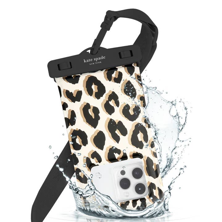 kate spade new york Waterproof Pouch City Leopard for wholesale by Case-Mate