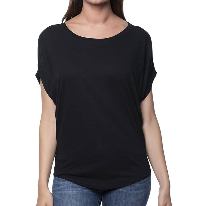 Supermaggie @ Faire - Venta al por mayor Camiseta serigrafiada - Mujer - Top orgánico de bambú Renata Kitties2