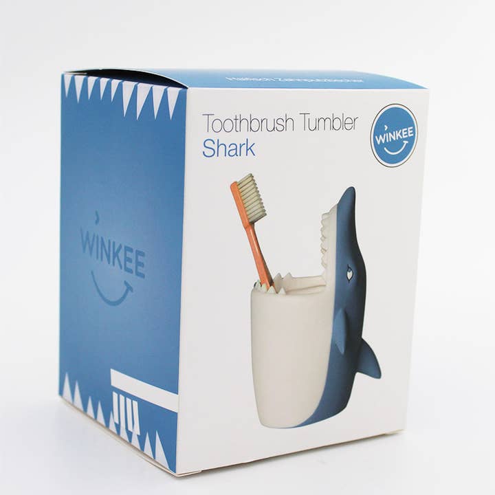 MAGS – wholesale Toothbrush holder – Child & baby – shark toothbrush mug1