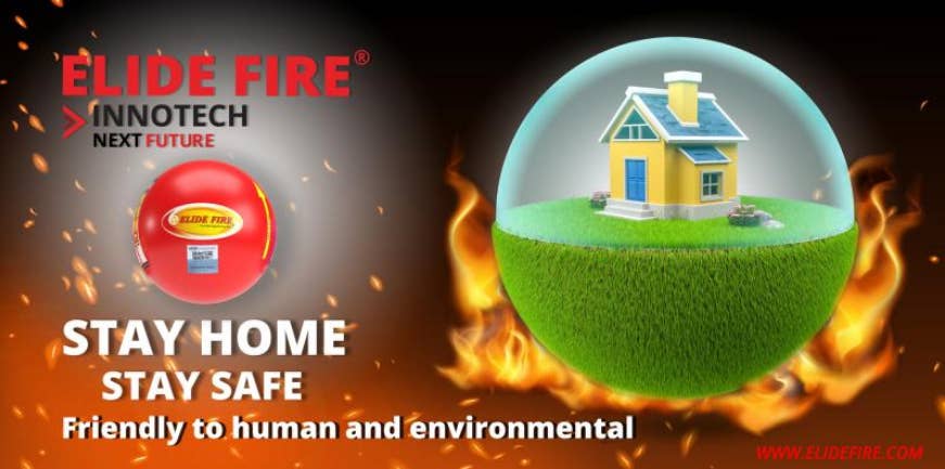 Elide Fire Ball USA - Wholesale Handy Tool - ELIDE FIRE® Extinguishing 4" Ball (Standard Bracket)10