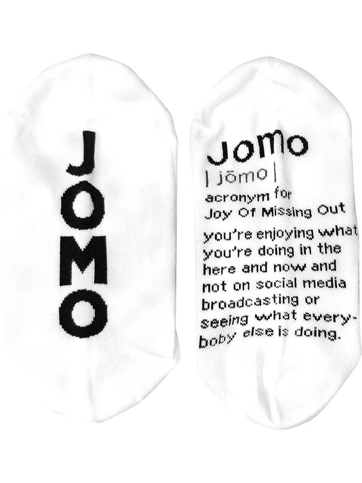 Streamline - Wholesale Socks - Unisex - Slang Gang OTP (One True Pairing) JOMO Short Crew Sock