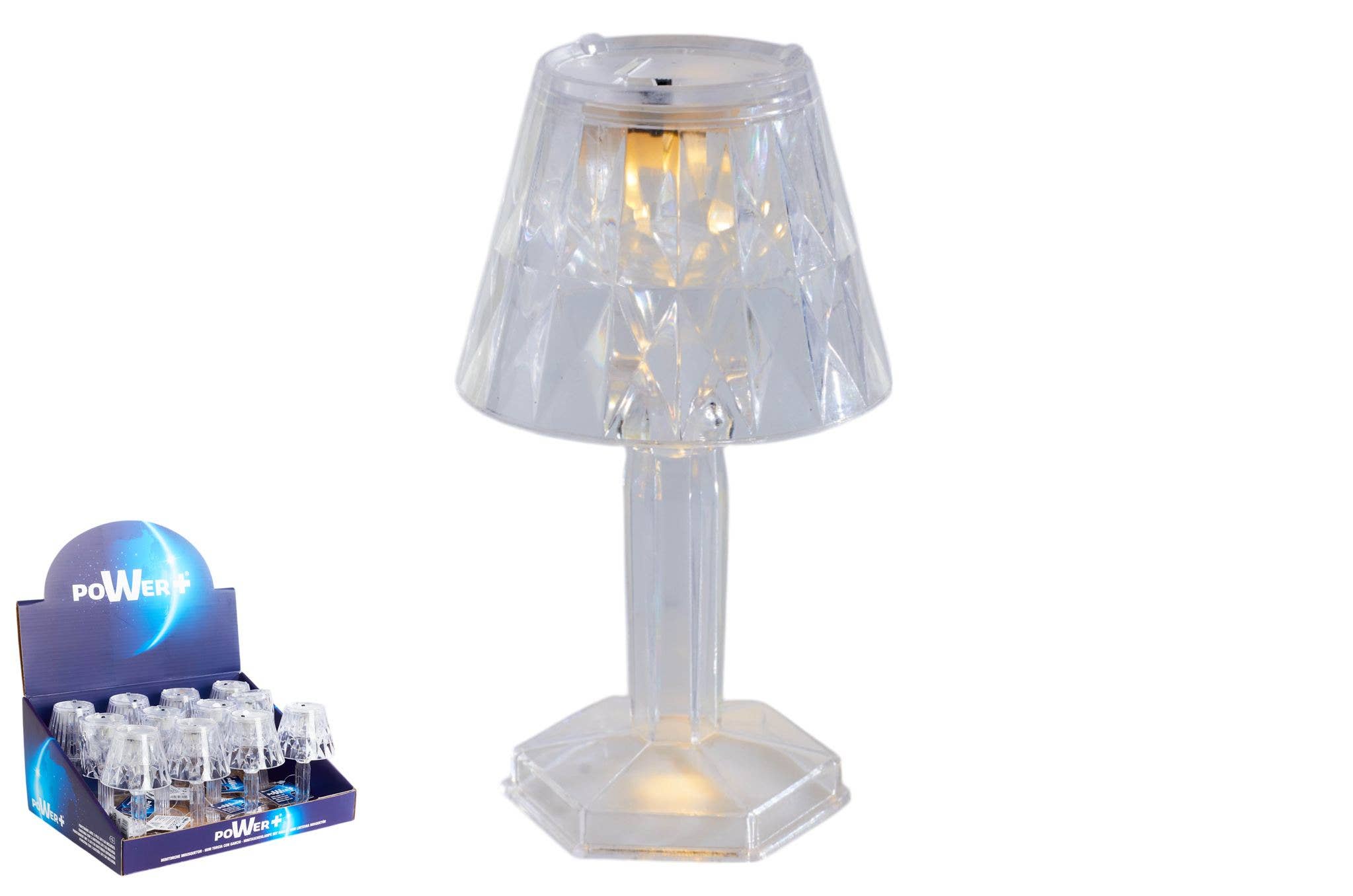 CP INTERNATIONAL - Wholesale Accent/Desk Lamp - Mini LED Lamp Ht 11.8 cm 3 Shapes0