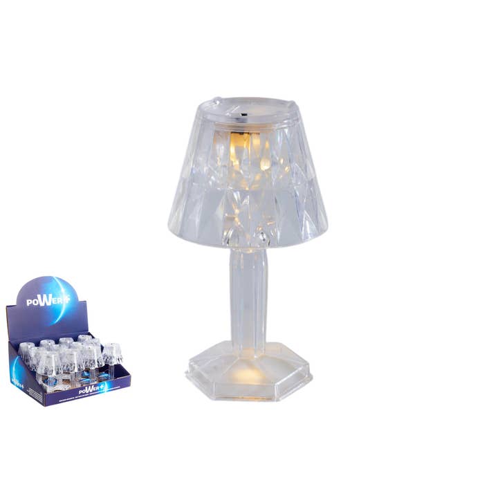 CP INTERNATIONAL - Wholesale Accent/Desk Lamp - Mini LED Lamp Ht 11.8 cm 3 Shapes