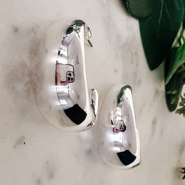 E-2298-Silver for wholesale by Lou & Co