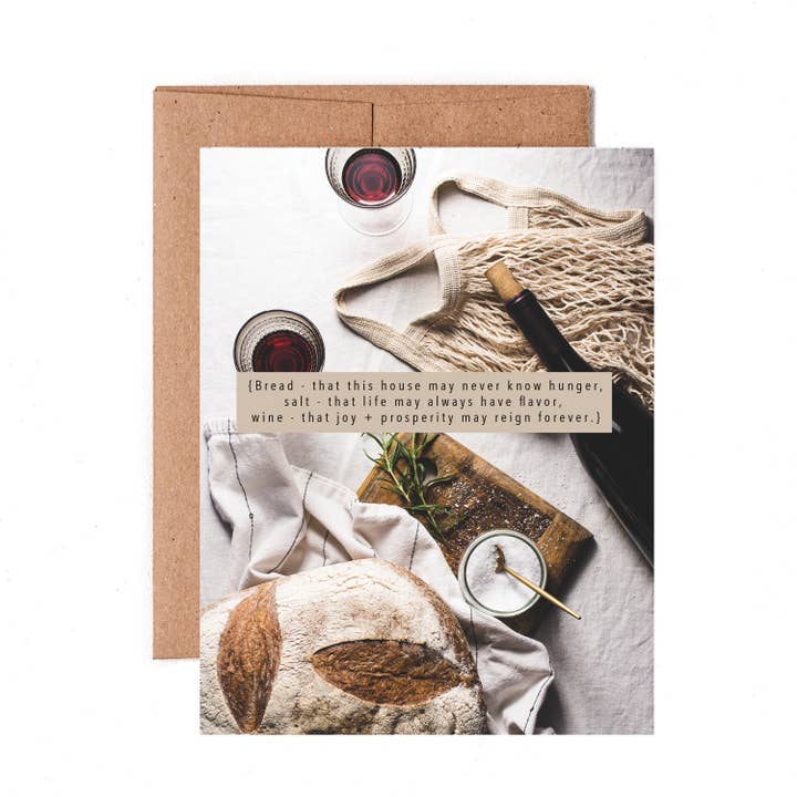 Carte de voeux lumineuse pendaison de crémaillère pour la vente par The Pen + Piper