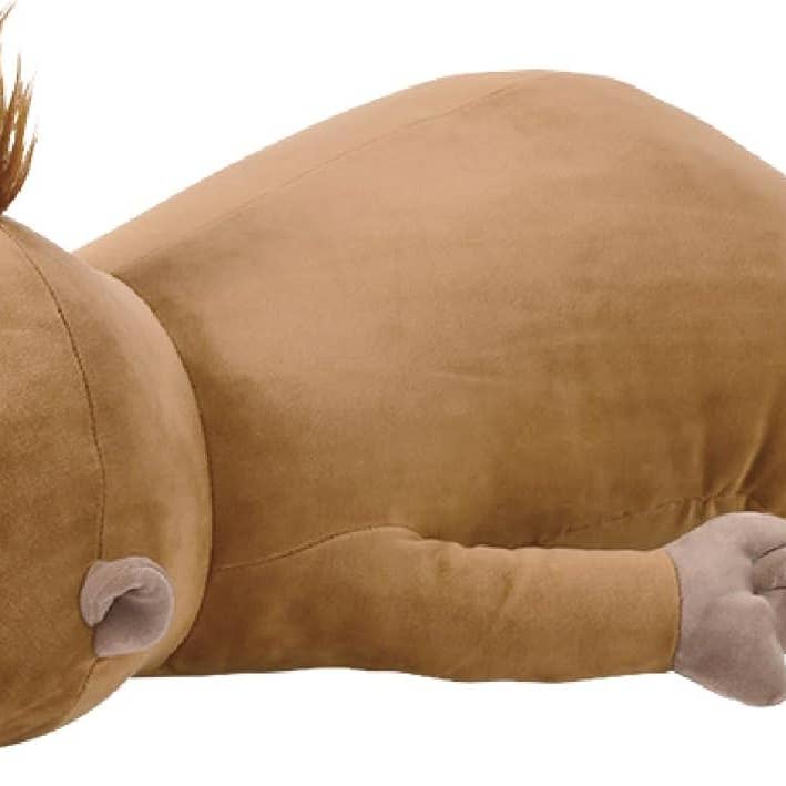 LIV HEART Premium Nemu Nemu pillow (M) 88245-35 Orangutan for wholesale by Greeting Life America