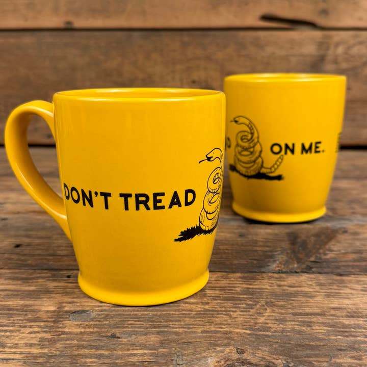Liberty & Co. - Wholesale Coffee Mug - Don't Tread On Me – Gadsden Ceramic Mug