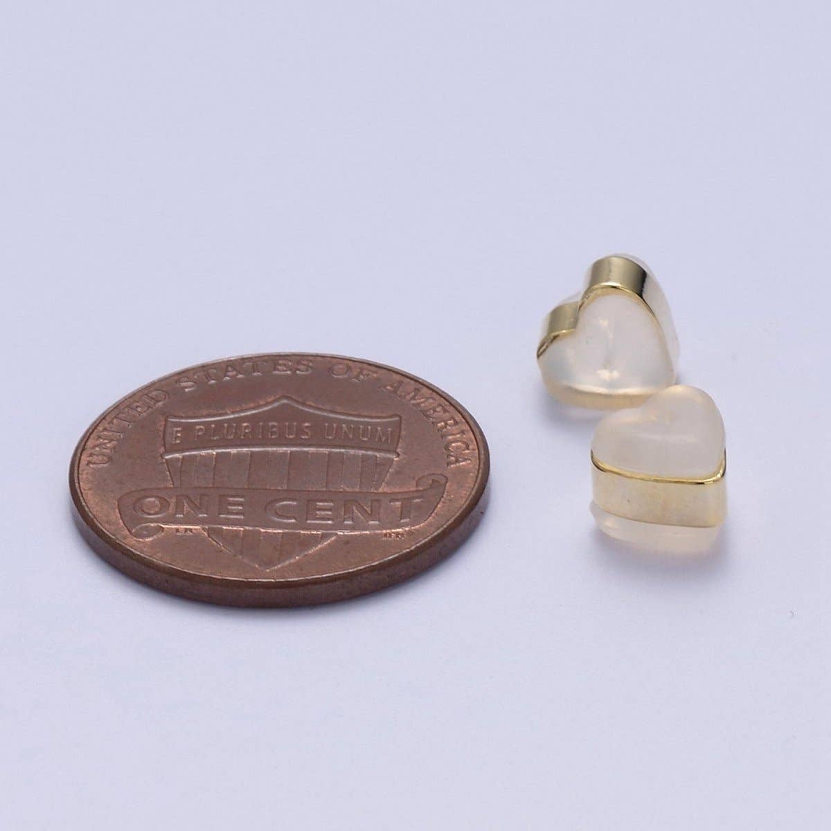 Aim Eternal - Venta al por mayor Pendientes de botón/aretes de poste - Repuestos de Respaldo de Silicona para Pendientes, Respaldo de Pendientes Suave y Transparente, Respaldo de Pendientes con Cierre en Forma de Corazón, Tope de Respaldo de Silicona para Pendientes de Joyería K-2272