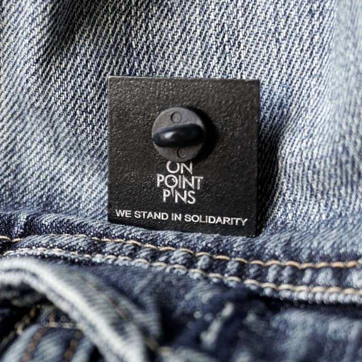 On Point Pins - Wholesale Lapel Pin/Button - Black Lives Matter Lapel Enamel Pin Charity Fundraiser2