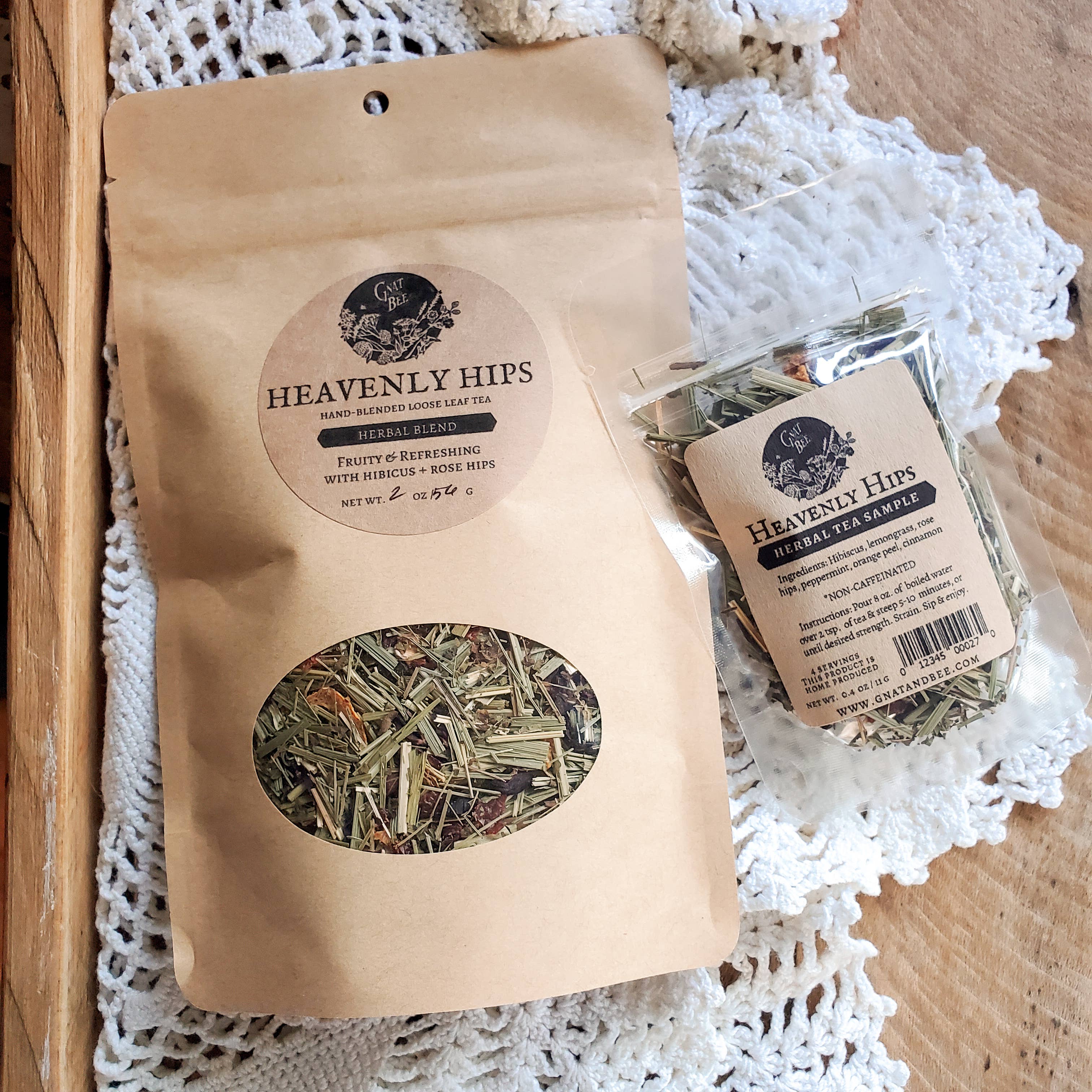 Gnat and Bee - Wholesale Loose Tea - Heavenly Hips | Herbal Loose Leaf Tea1