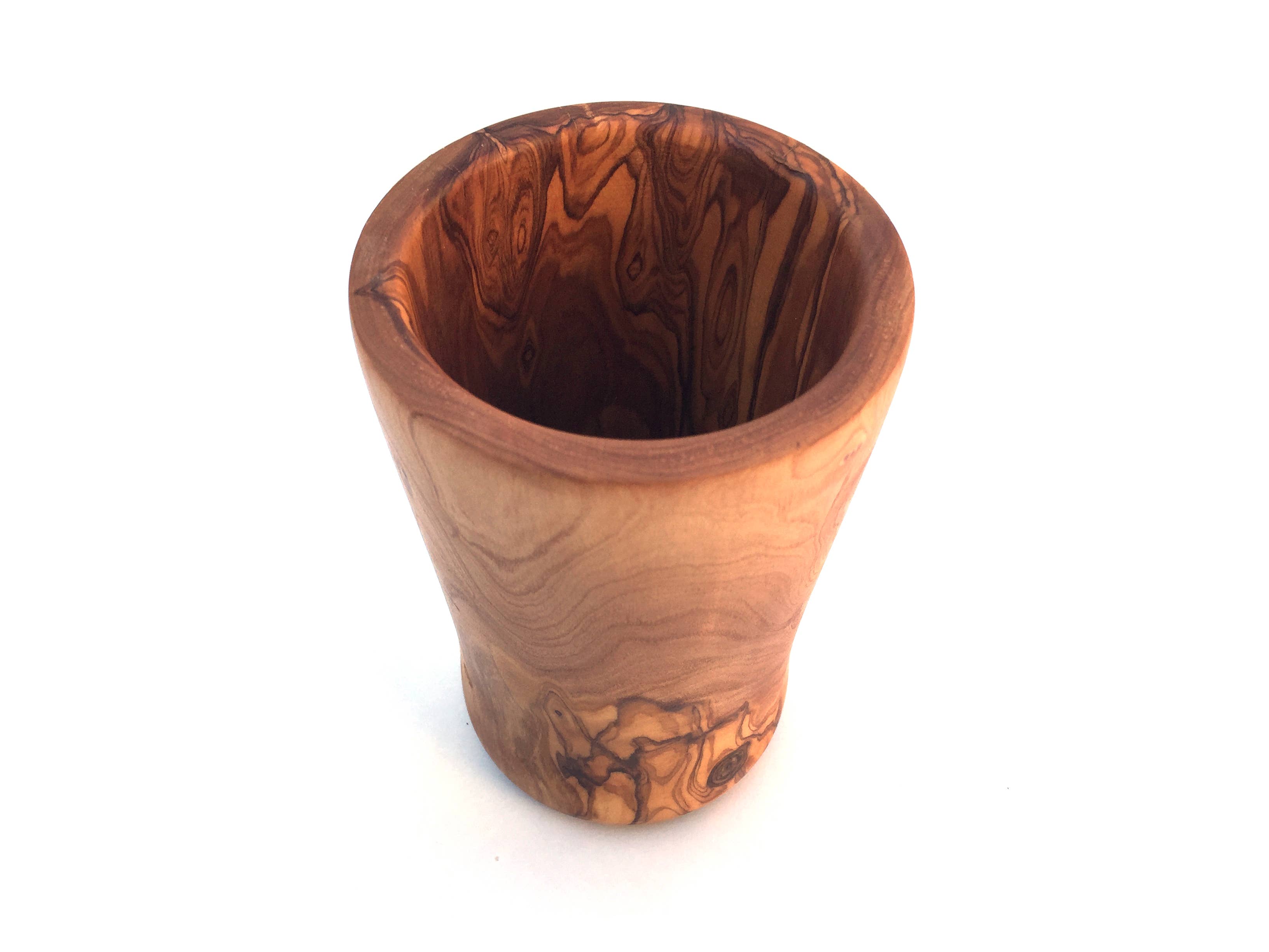 medina mood - Venta al por mayor Utensilio/dispositivo de cocina - Porta utensilios artesanal de madera de olivo para cucharas de cocina1