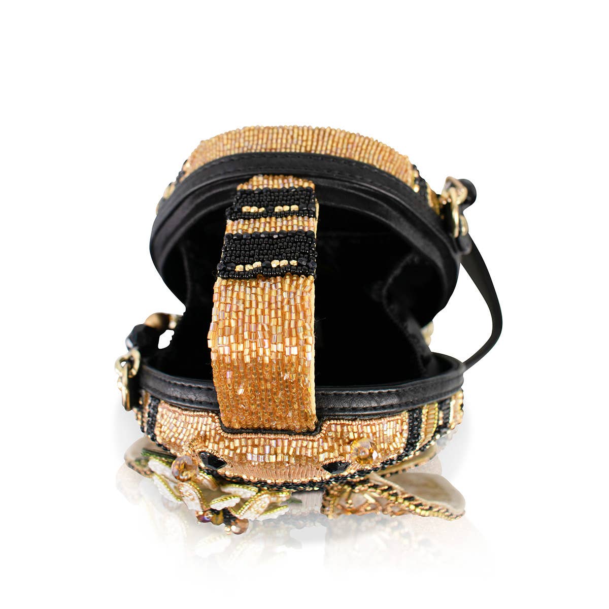 Mary Frances Accessories - Wholesale Crossbody Bag - Women's - Sweet As Honey Bee Gold and Black Handbag4