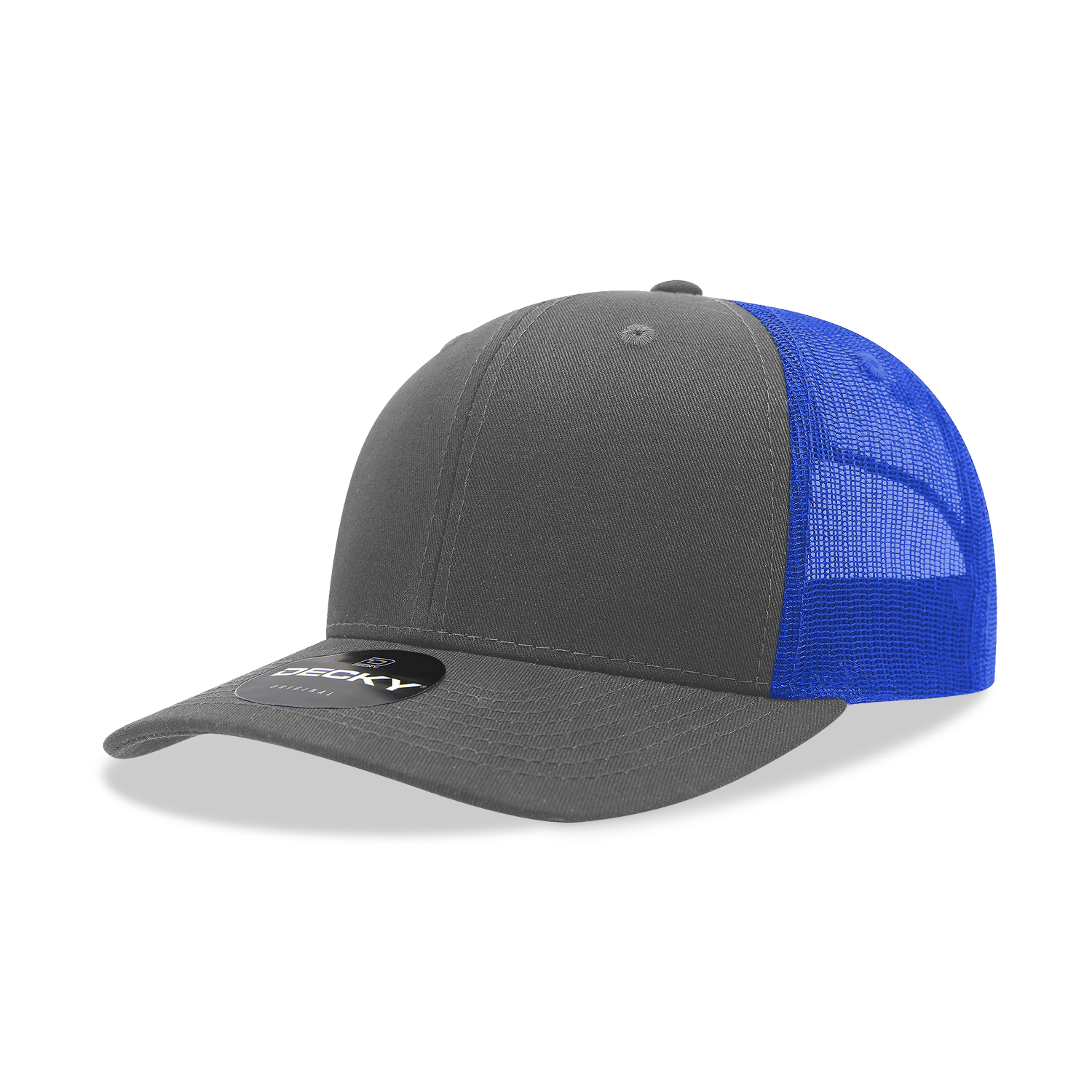 The Park Wholesale - Vente Casquette de camionneur – unisexe - Casquette Trucker classique Decky 6021, 6 panneaux, style mid pro84