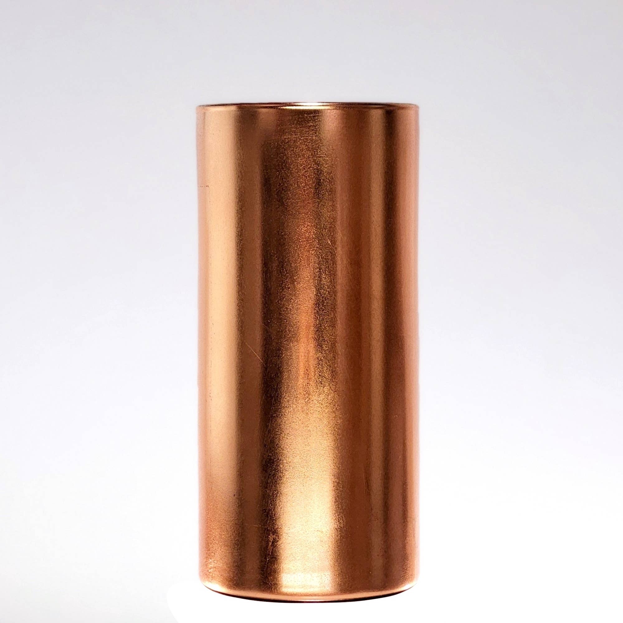 RED POMEGRANATE COLLECTION - Vendita all'ingrosso Vasi - Vaso da tavolo cilindrico in vetro dorato da 17,8 cm2