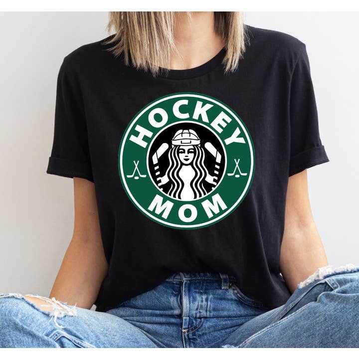 Rustic Girls - Wholesale Graphic sweatshirt – Women’s - Hockey Mom Coffee