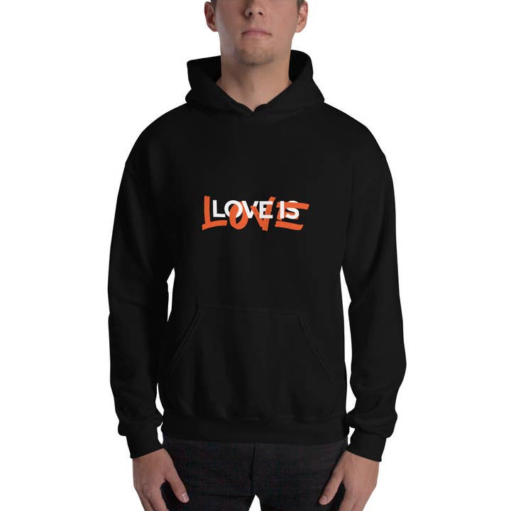 Love is Love Unisex Hoodie for wholesale by nakedpastor