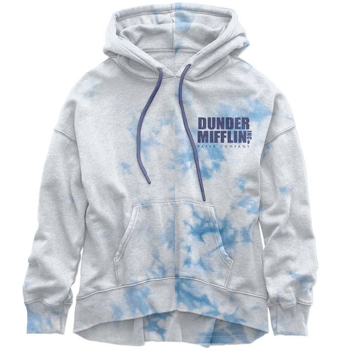 The Office - Dunder Mifflin Juniors Tie Dye Pullover Hoodie for wholesale by Official Store