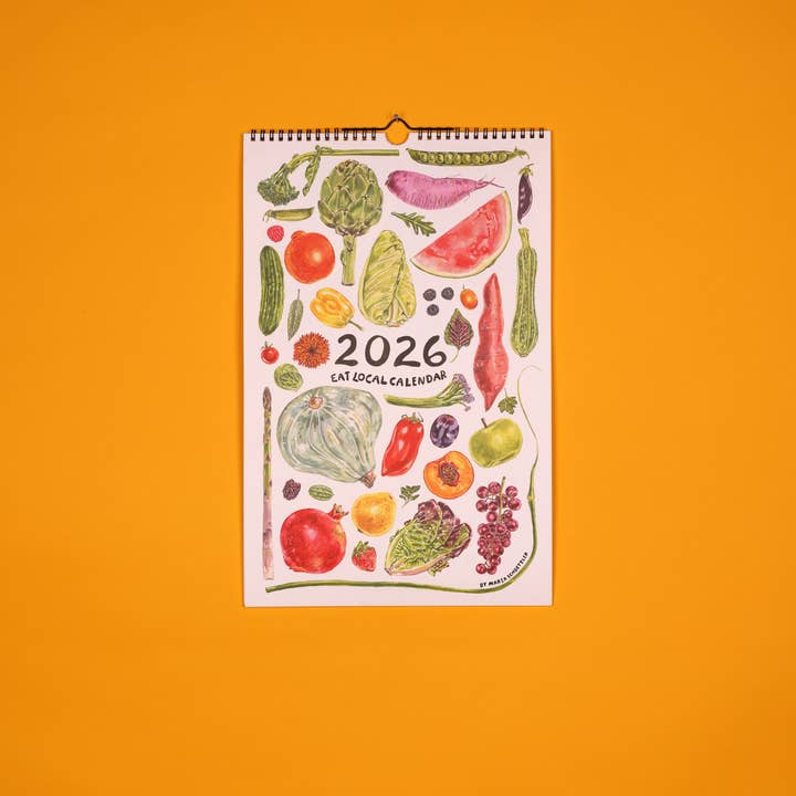 2026 Eat Local Calendar and other Purchase Wholesale calendarios personalizados. Free Returns & Net 60 Terms on Faire trending on Faire.