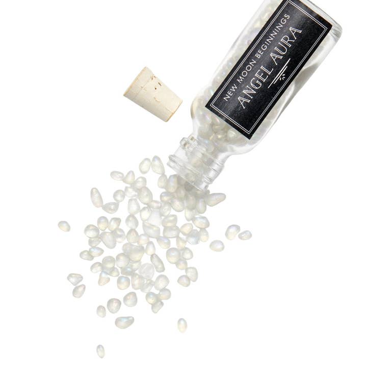 New Moon Beginnings - Wholesale Spiritual Stone/Crystal - Natural Gemstone Chips in a Bottle -70 stone types available28