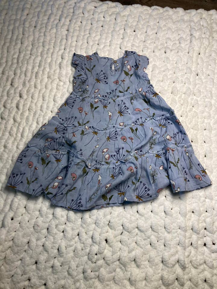 Blue Girls dress for wholesale on Faire
