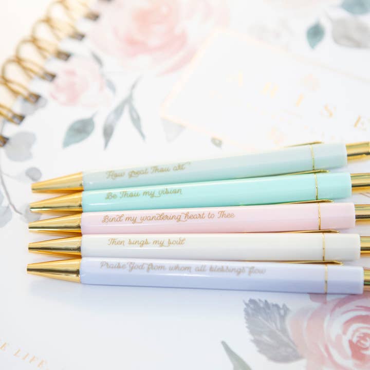 Chosen & Cherished - Wholesale Pen - Christian Pen Set | Hymn Pen Set | Church Pens