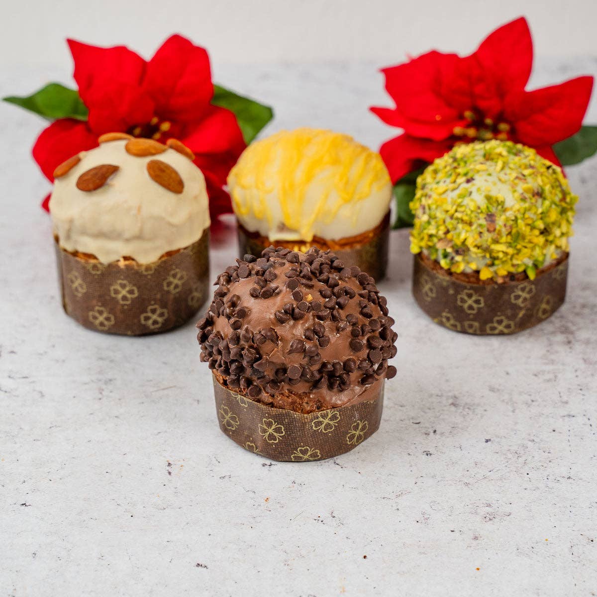 Sicilyaddict – wholesale Cake – Artisanal mini panettone filled with milk chocolate 150g1