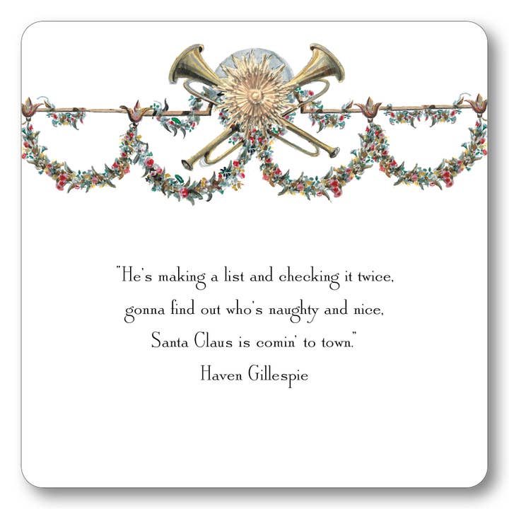 Maison de Papier - Wholesale Advent Calendar - VCO0001999 Christmas Quote Set 5.5" 6