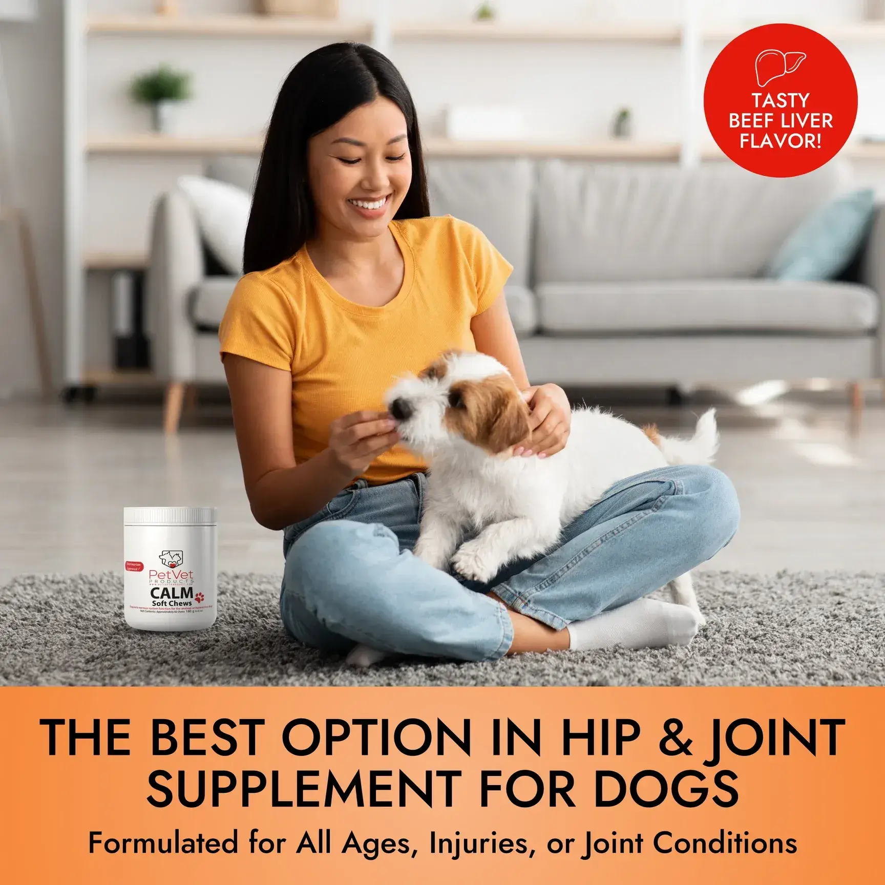 Pet Vet Products - Wholesale Pet Supplement - Dog - Glucosamine Dog Joint Supplement 60 Chews – MSM Chondroitin1