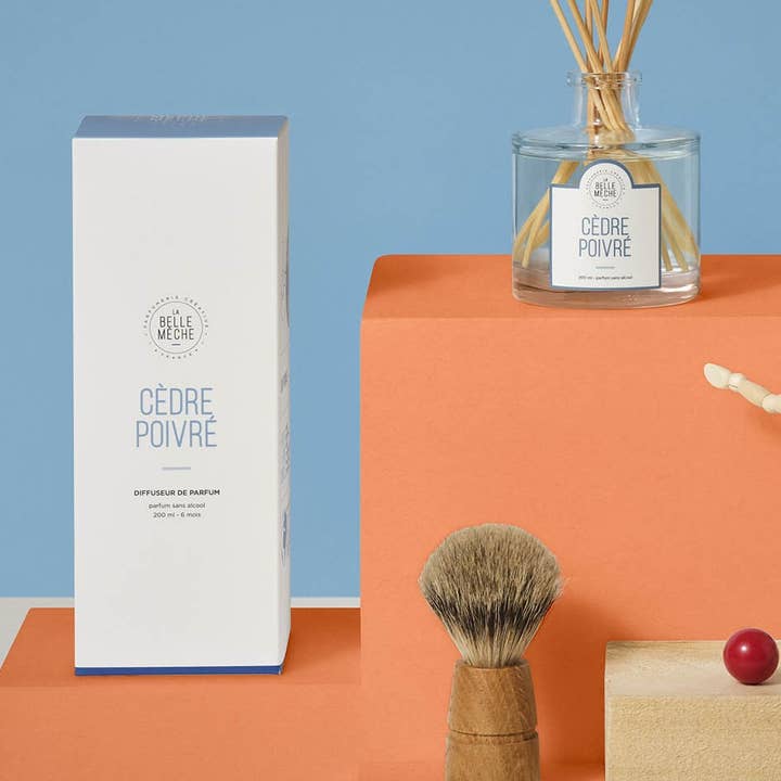 Diffusor Peppery Cedar für den Großhandel von La Belle Mèche