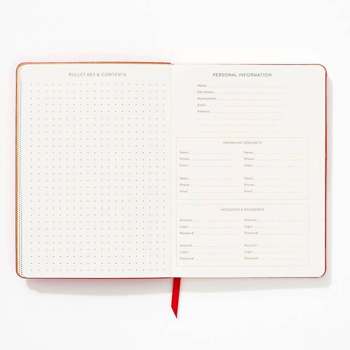 Paper Source Wholesale - Vente Journal intime - Journal en cuir rose fin It's3