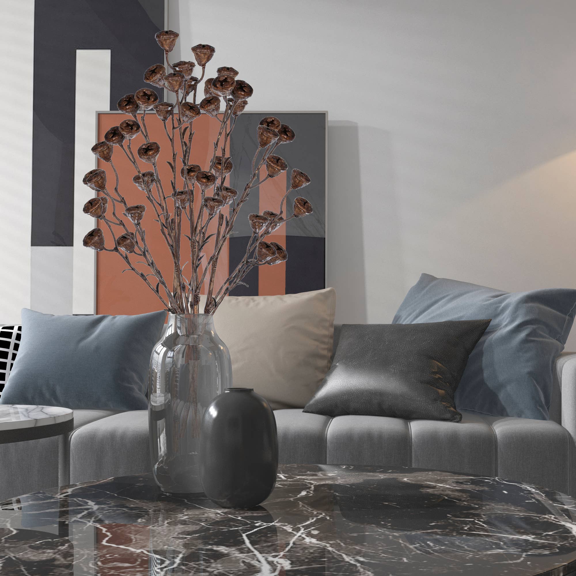 Vickerman 26" Brown Labill Spray 4/pk for wholesale on Faire3