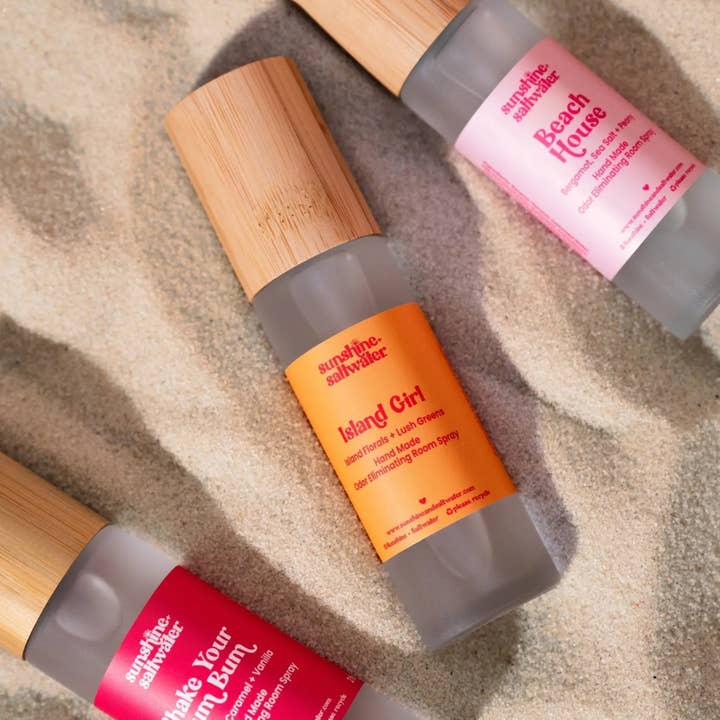 Island Girl Ikke-aerosol Rum Spray for engroshandel hos Sunshine + Saltwater