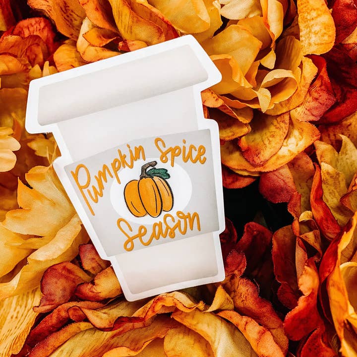 Pumpkin Spice Sticker for wholesale by Oats & Honey