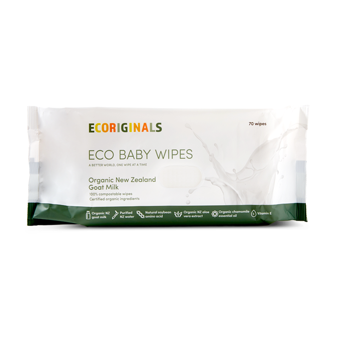 Ecoriginals - Wholesale Face & body wipes – Baby - 12 Packs Ecoriginals Biodegradable Bamboo Eco Luxury Wipes9