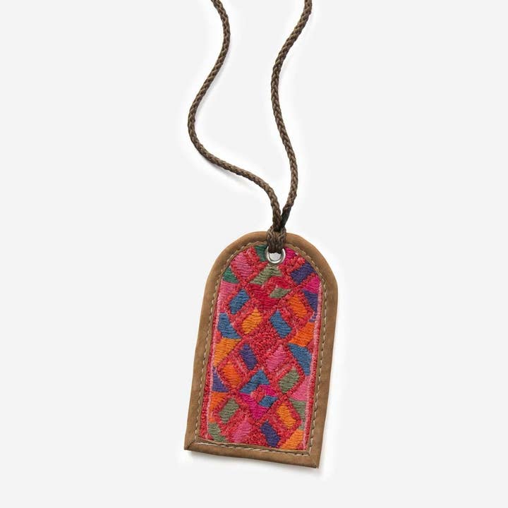 Noonday Collection - Wholesale Luggage Tag - Huipil Luggage Tag