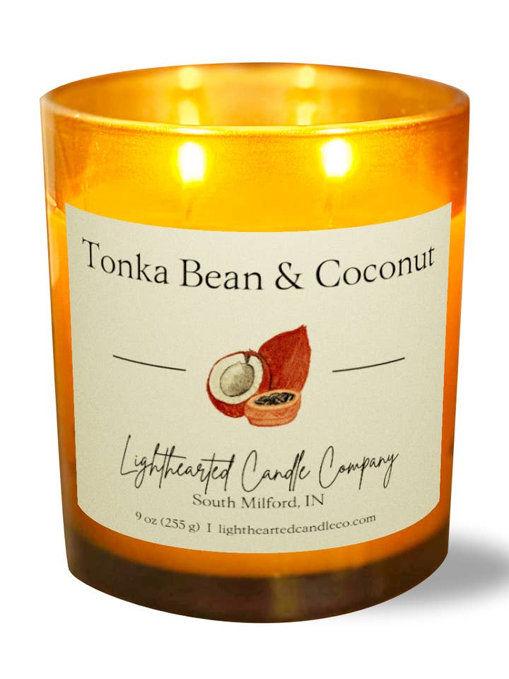 Alchemy Lys | Kokos-Ap. | Tonkabønne Kokoslys for engroshandel hos Lighthearted Candle Company