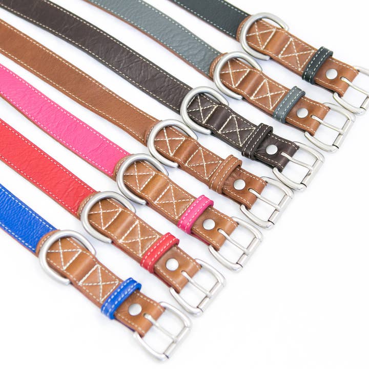 leather dog collars for wholesale by Cinta