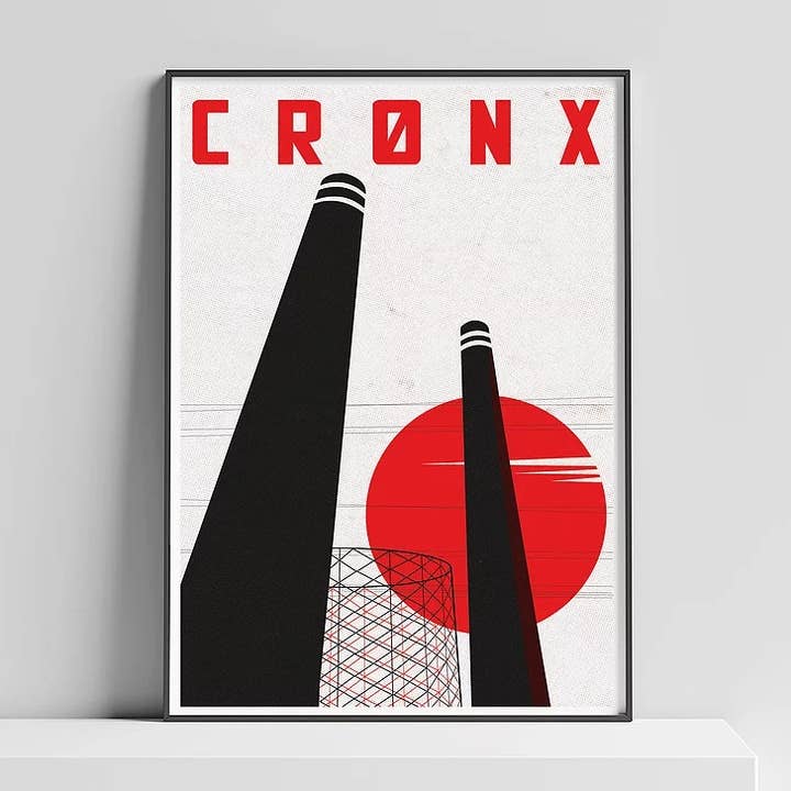 Cronx Croydon London Kunsttryk for engroshandel hos EYE FOR LONDON PRINTS