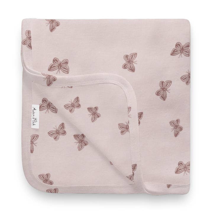 Butterfly Rib Baby Wrap for wholesale by Aster & Oak