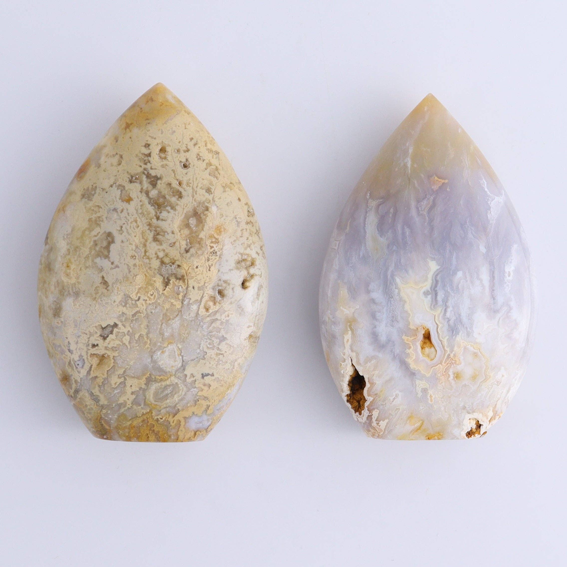 Mi Esperanza Minerals - Wholesale Spiritual Stone/Crystal - Agate Clouds,  Flames and Towers Set of 63