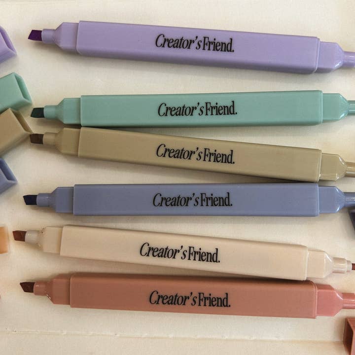 Friend Notebook - Wholesale Highlighter - Zero-Bleed Highlighters Pack-69