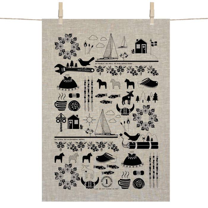 Anneko Design Sweden - Wholesale Tea Towel - Kitchen Towel - Made in Sweden!