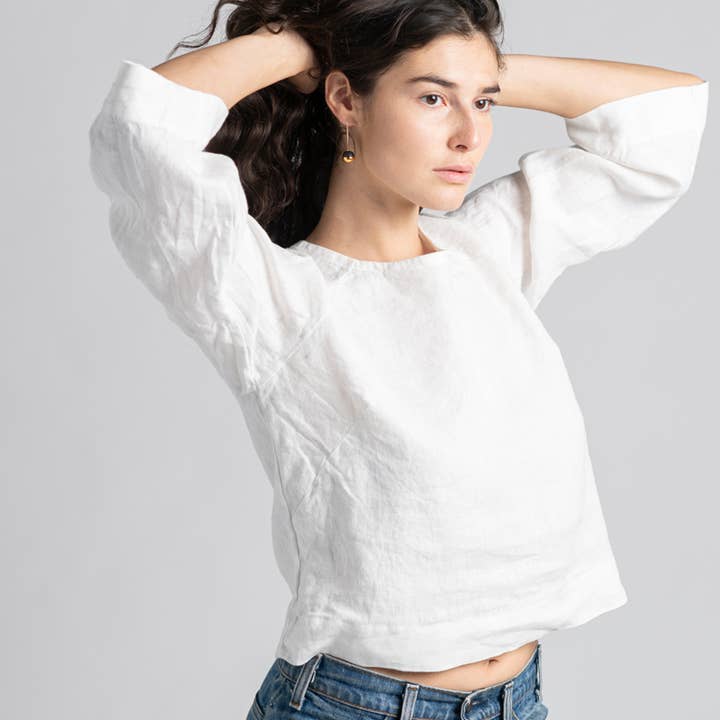 Mier Luo - Wholesale Dangle Earrings - Gold Dipped Pearl Earrings4