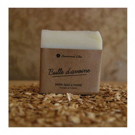 Savonnerie Elise - Vente Pains de savon - Bulle d'avoine1