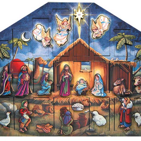 Byers' Choice Ltd. Nativity Advent AC05 for wholesale by Byers Choice