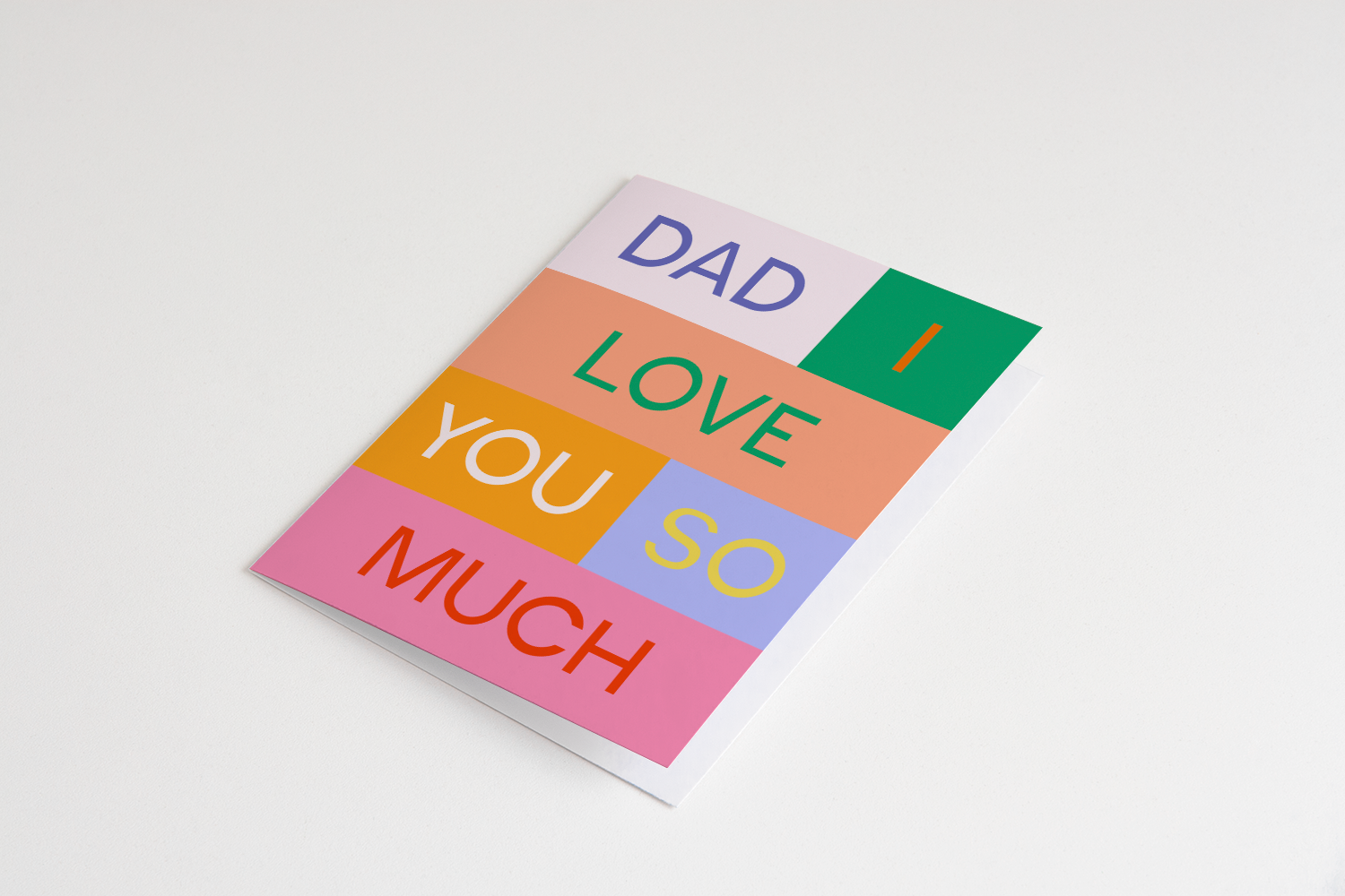 Bon Femmes - Wholesale Love Card - Dad, I Love You Card1