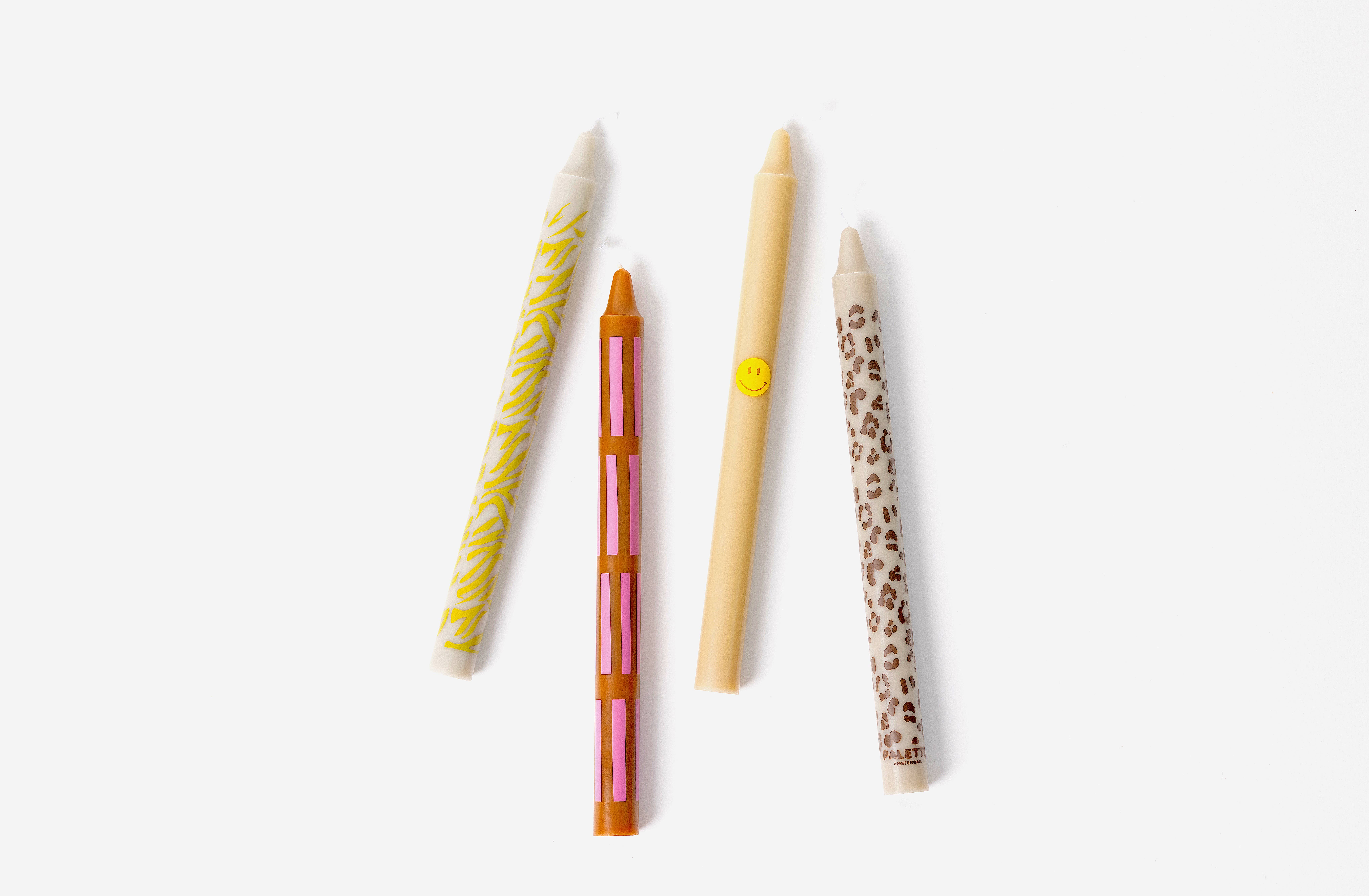 Palette Amsterdam - Wholesale Tapered Candle/Candlestick - Christmas 2025 Dinner candles - Set of 4 - Urban Jungle1